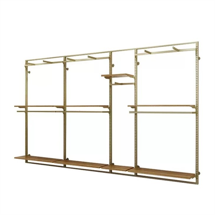 Pirinç Metal Stand Rafları
